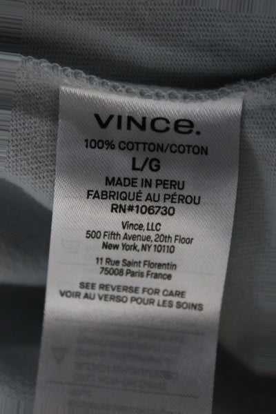 Vince Mens Blue Hoodie Size L