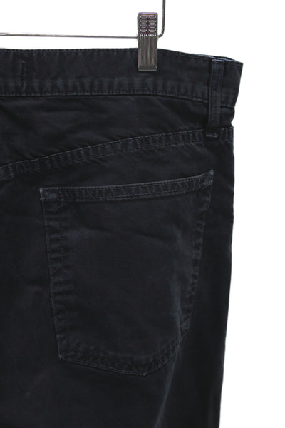 Vince Mens Dark Blue Cotton Chino Pants Button Inseam 30 Size 34