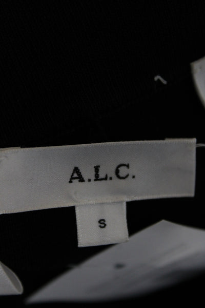 A.L.C. Womens Cropped Dress Pants Black Petite Size S