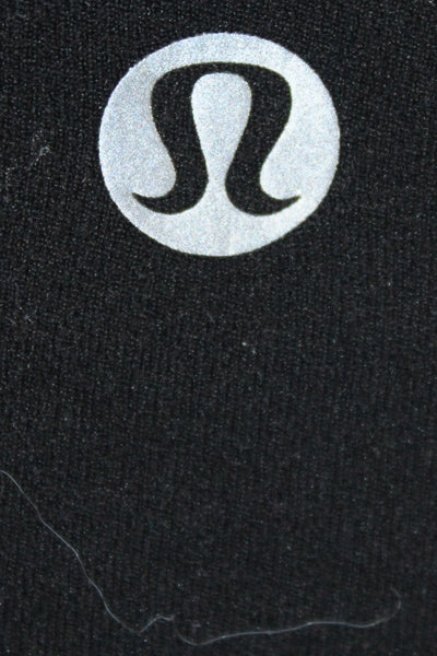 Lululemon Women Ankle Black Spandex Leggings Size 6