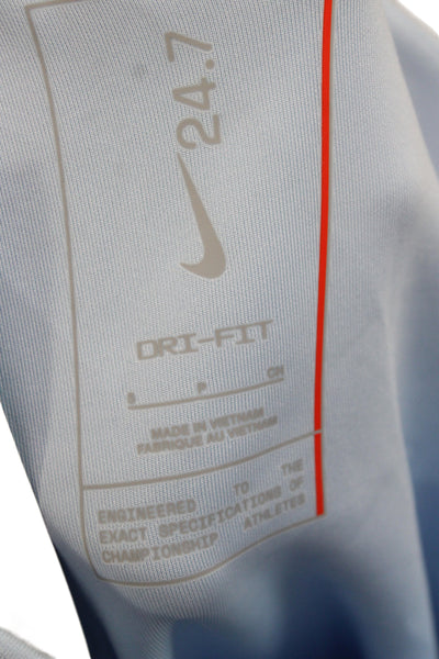 Nike Unisex Jogger Sweatpants Light Blue Sports Solid Size S