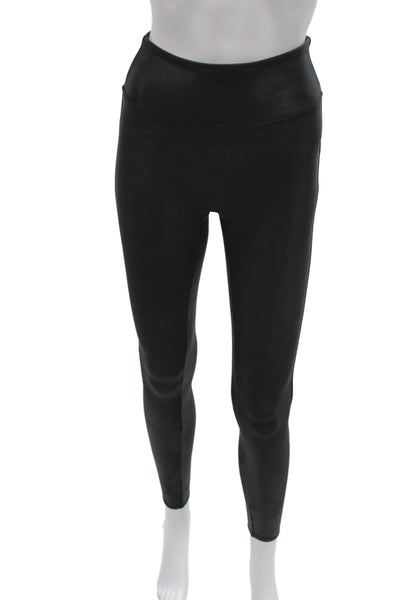Spanx by Sara Blakely Women Ankle Jeggings Black Spandex Polyester Size XS