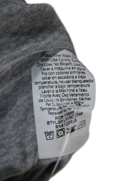 Beyond Yoga Women Wrap Hoodie Gray Long Sleeve Size S