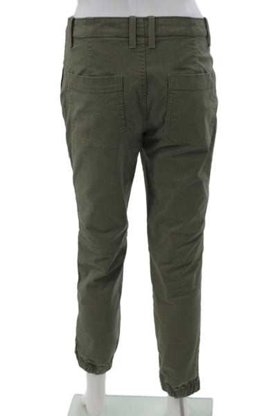 Banana Republic Women Green Ankle Jogger Pants Size 2