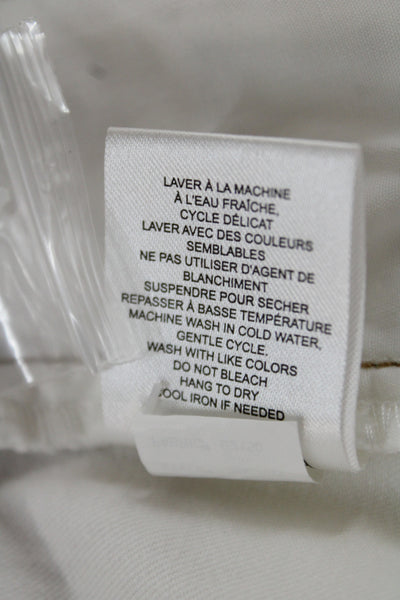 Renuar Women Mini Skort White Plus Size 2XL