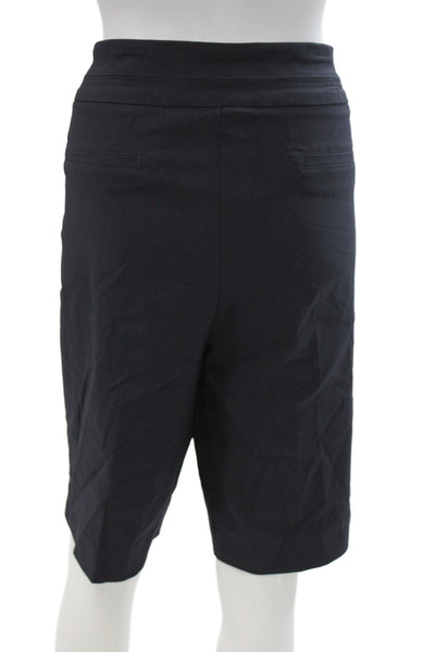 Renuar Unisex Bermuda Black Shorts Size 36