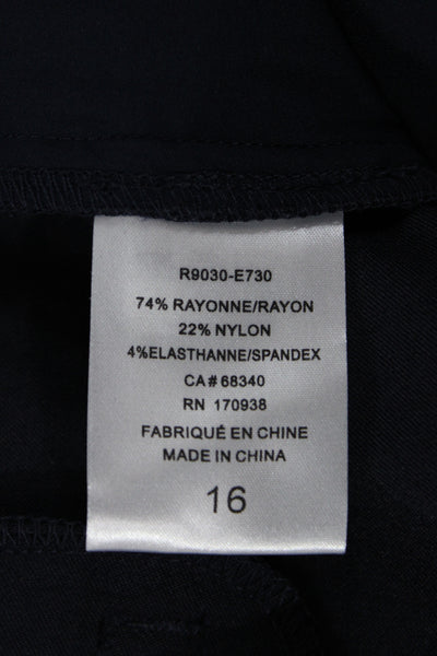 Renuar Unisex Bermuda Black Shorts Size 36