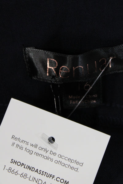 Renuar Unisex Bermuda Black Shorts Size 36