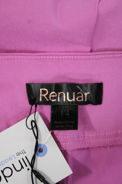 Renuar Unisex Bermuda Shorts Pink Size 14