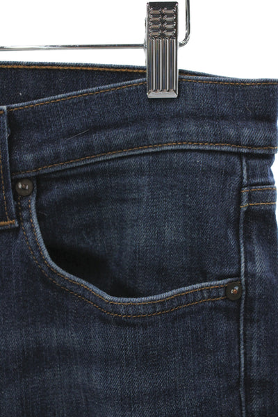 J Brand Unisex Skinny Jeans Dark Blue 98% Cotton Size 31