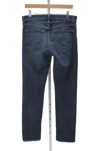 J Brand Unisex Skinny Jeans Dark Blue 98% Cotton Size 31