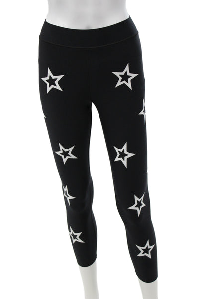 UltracorWomens Stars Print Tank Top Leggings Set Black White Size Medium