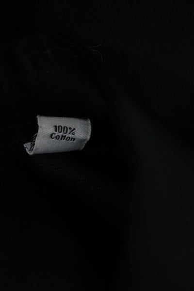 Calvin Klein Mens Point Collar Black Cotton Long Sleeve Dress Shirt Size 16