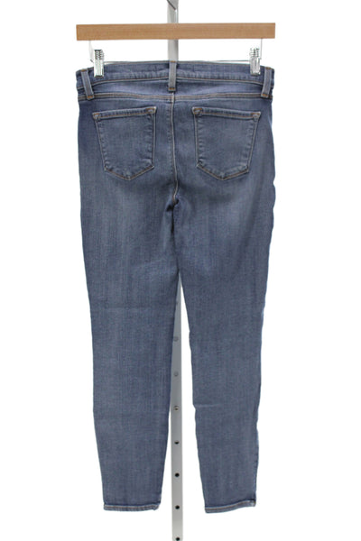 J Brand Womens Ankle Skinny Mid Rise Blue Jeans Size 27