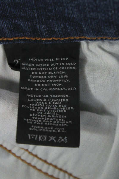 J Brand Womens Ankle Skinny Mid Rise Blue Jeans Size 27