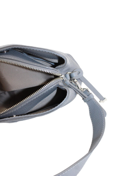 Radley London Womens Leather Multi-Compartment Shoulder Bag Gray
