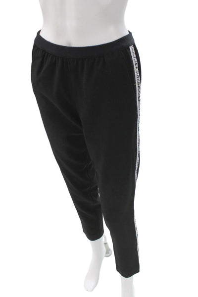 Zadig & Voltaire Womens Black Jogger Pants Polyester Spandex Size 36