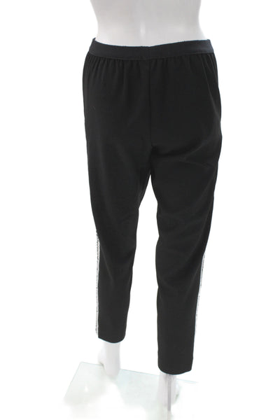 Zadig & Voltaire Womens Black Jogger Pants Polyester Spandex Size 36