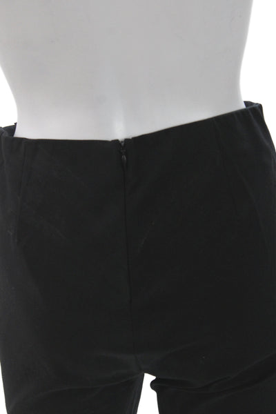 Rag & Bone Womens Cropped Ankle Striped Black Pants 25in Inseam Size 4