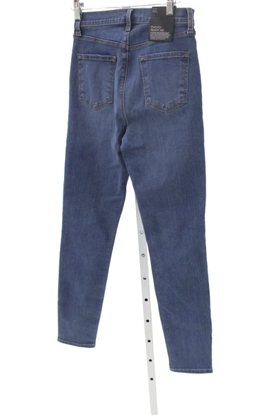 J Brand Womens Skinny Ankle Dark Blue Denim Jeans Size 27