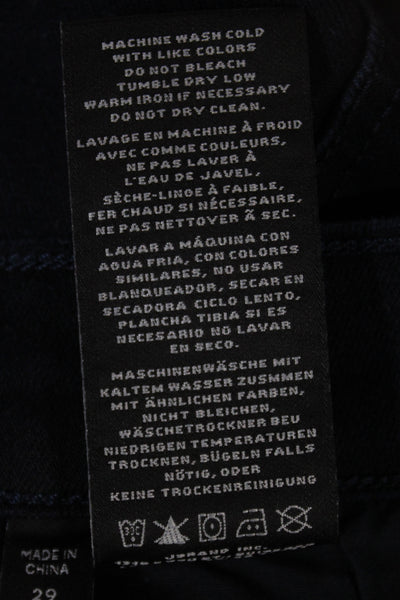 J Brand Women Dark Blue Skinny Ankle Jeans Denim Mid Rise Size 29