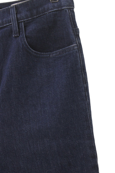 J Brand Womens Wide Leg Dark Blue Denim Jeans Mid Rise Size 30