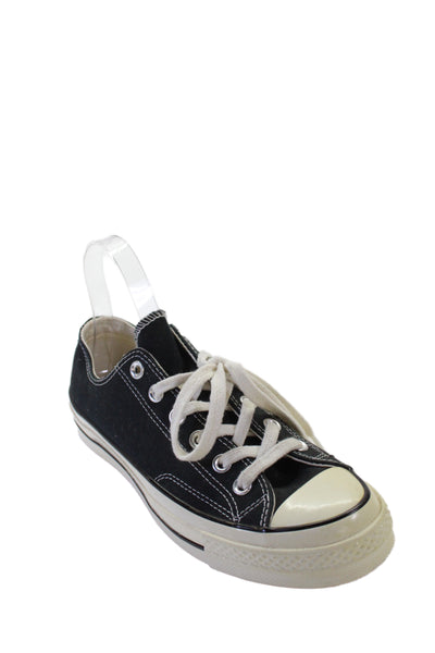 Converse Unisex Adults Canvas Low Top Sneakers Black Size 6.5