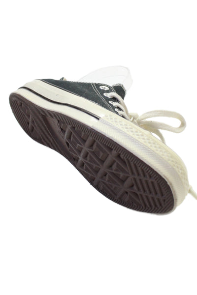 Converse Unisex Adults Canvas Low Top Sneakers Black Size 6.5