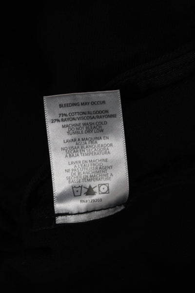 Hidden Womens Black Grunge Cotton Long Sleeve Jacket Size M