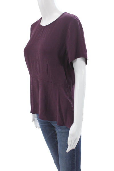 Veronica Beard Womens Light Blue Striped V-Neck Sleeveless Blouse Size 4