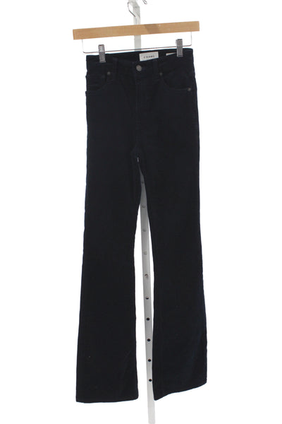 Frame Women Other Pants Black Button Cotton Modal Petite Size 23
