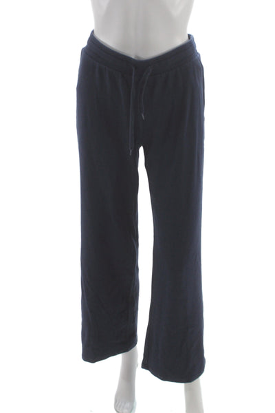 Aritzia Unisex Sweatpants Dark Blue Drawstring Cotton Size S