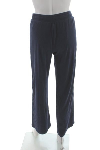 Aritzia Unisex Sweatpants Dark Blue Drawstring Cotton Size S