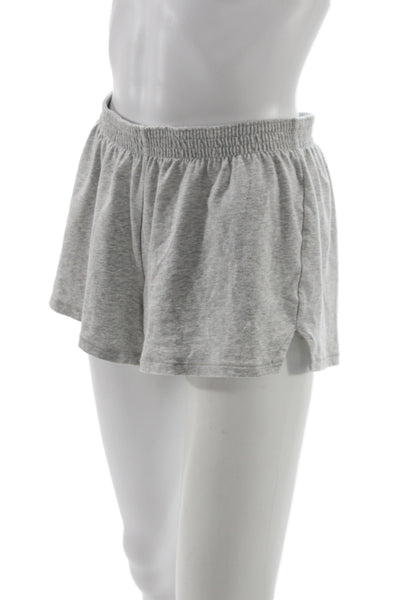 Skims Unisex Sweat Shorts Gray 90% Cotton 10% Elastane Size XS