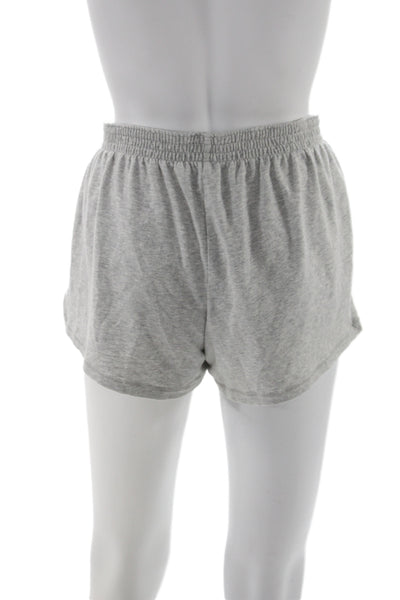 Skims Unisex Sweat Shorts Gray 90% Cotton 10% Elastane Size XS