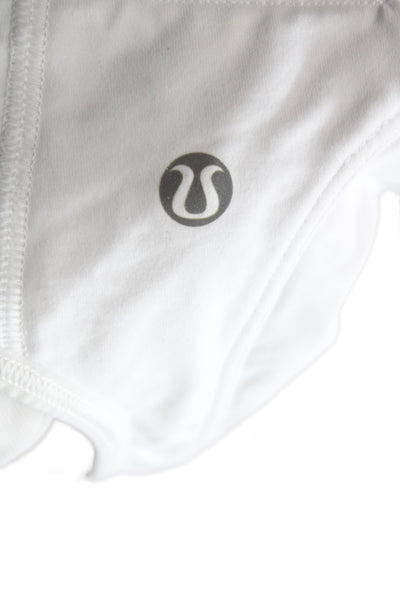 Lululemon Womens Mesh Inset Sports Bra White Size 34 C