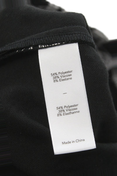 Elizabeth & James Women Straight Pencil Skirt Black Midi Size L