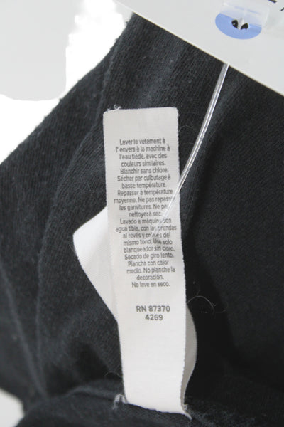 Bella + Canvas Womens Cropped Basic Tank Black Crewneck Sleeveless Size M