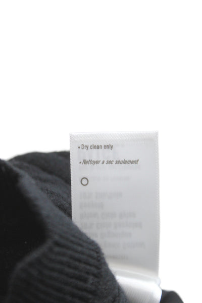 Paige Womens Black Sleeveless Crewneck Tank Organic Cotton Silk Size XS