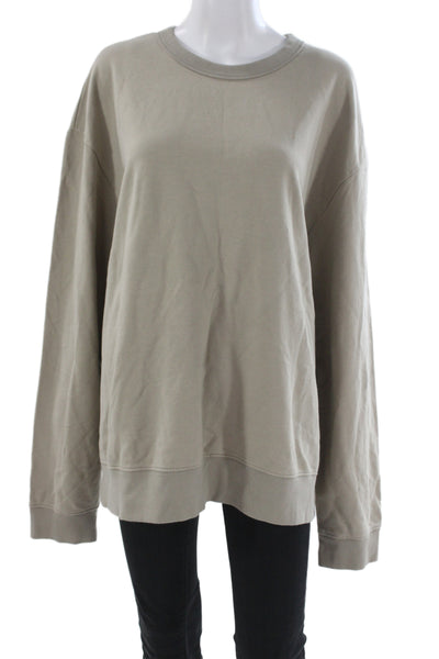 AG Mens Beige Pullover Sweatshirt Big & Tall Size 2XL