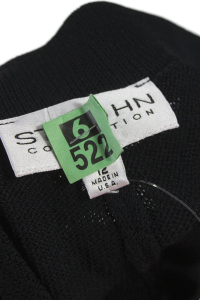 St. John Collection Women Black Dress Pants Size 12