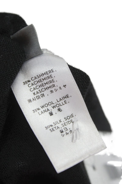 Reed Krakoff Women Mock Neck Sleeveless Cashmere Wool Silk Tank Size S