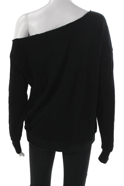 Philanthropy Unisex Black Pullover Sweater Long Sleeve Size S