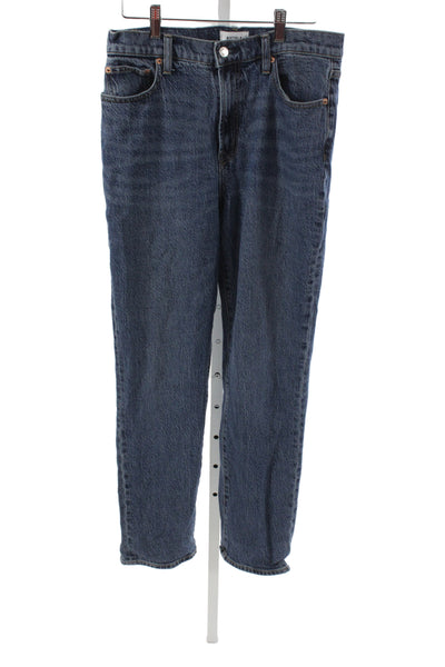 Pistola Unisex Straight Jeans Dark Blue Mid Rise 30in Inseam Size 28