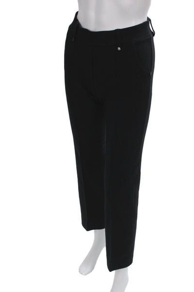 Plein Sud Jeanius Womens Cropped Ankle Dress Pants Black Size 6