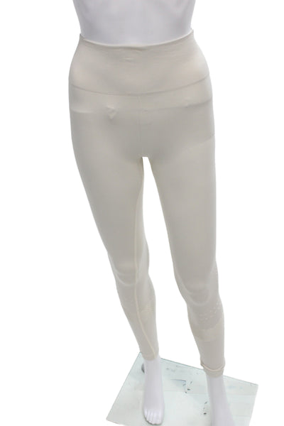 Varley Womens Ankle Leggings Beige 95% Polyamide 5% Elastane Size S