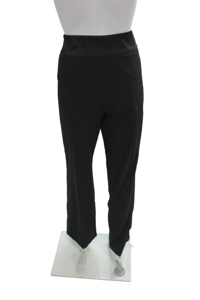 Jonathan Simkhai Womens Black Dress Pants Zip Closure Size 6