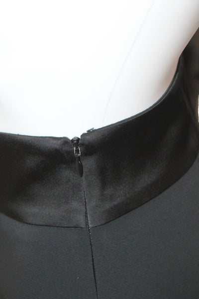 Jonathan Simkhai Womens Black Dress Pants Zip Closure Size 6