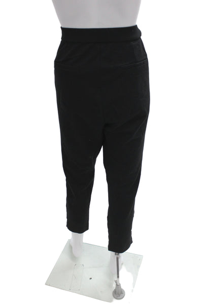 Kate Spade New York Women Ankle Cropped Pants Black Size L
