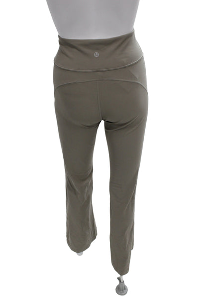 Lululemon Women Gray Nylon Sweatpants Size 8